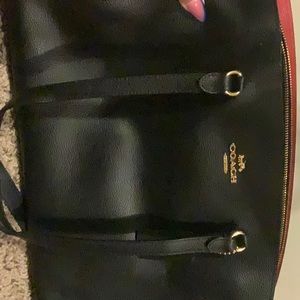 Coach bag and wallet set